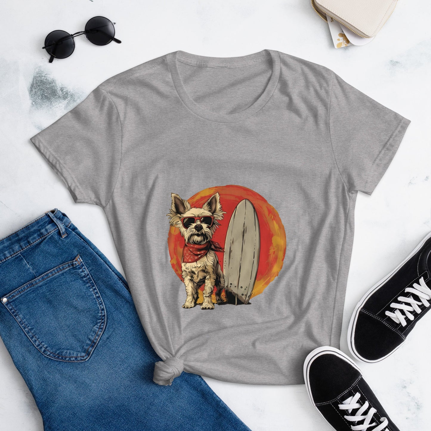 Dog Days Women's Fashion Fit Tee - Ruppy's Creations