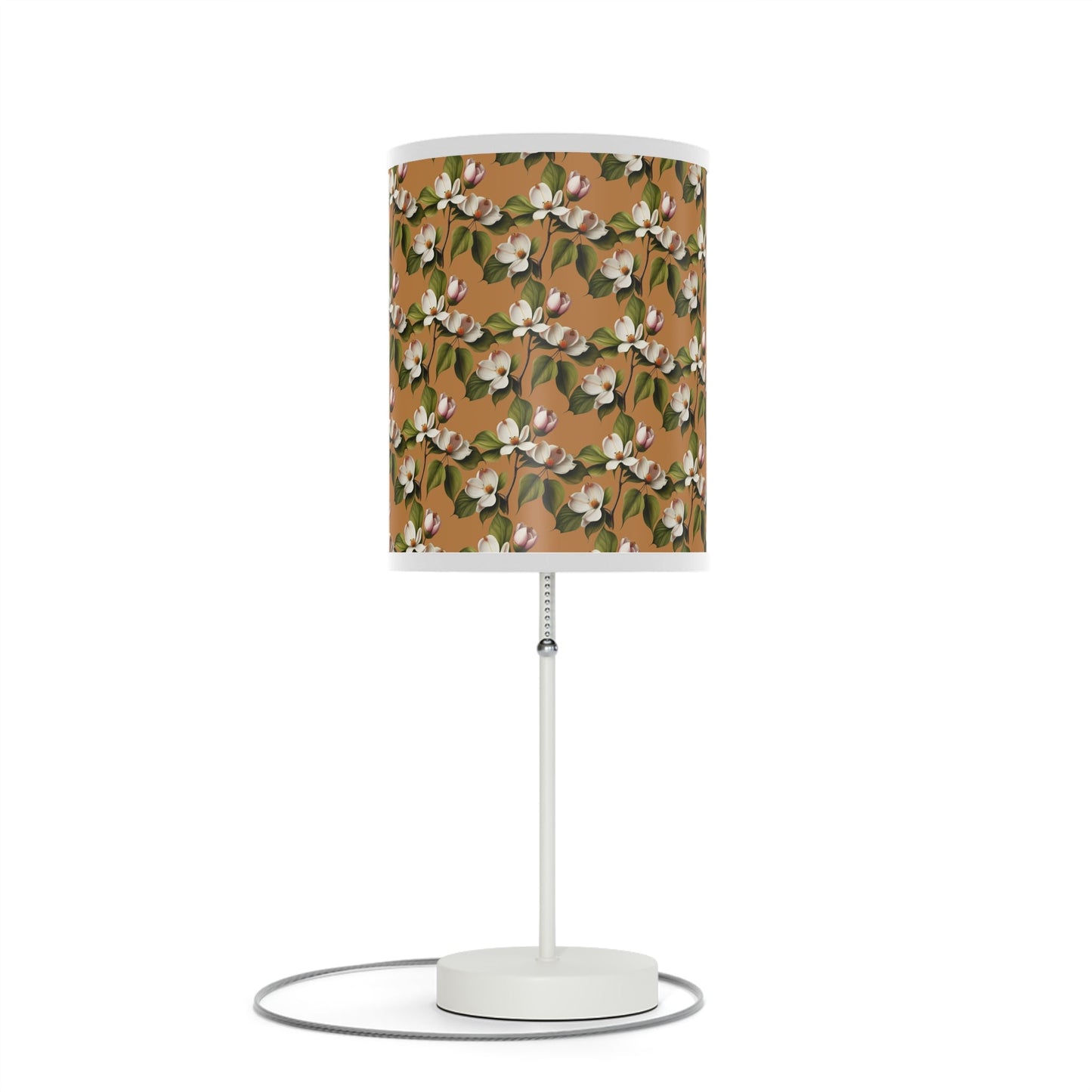 Dogwood Blossoms Lamp on a Stand - Ruppy's Creations