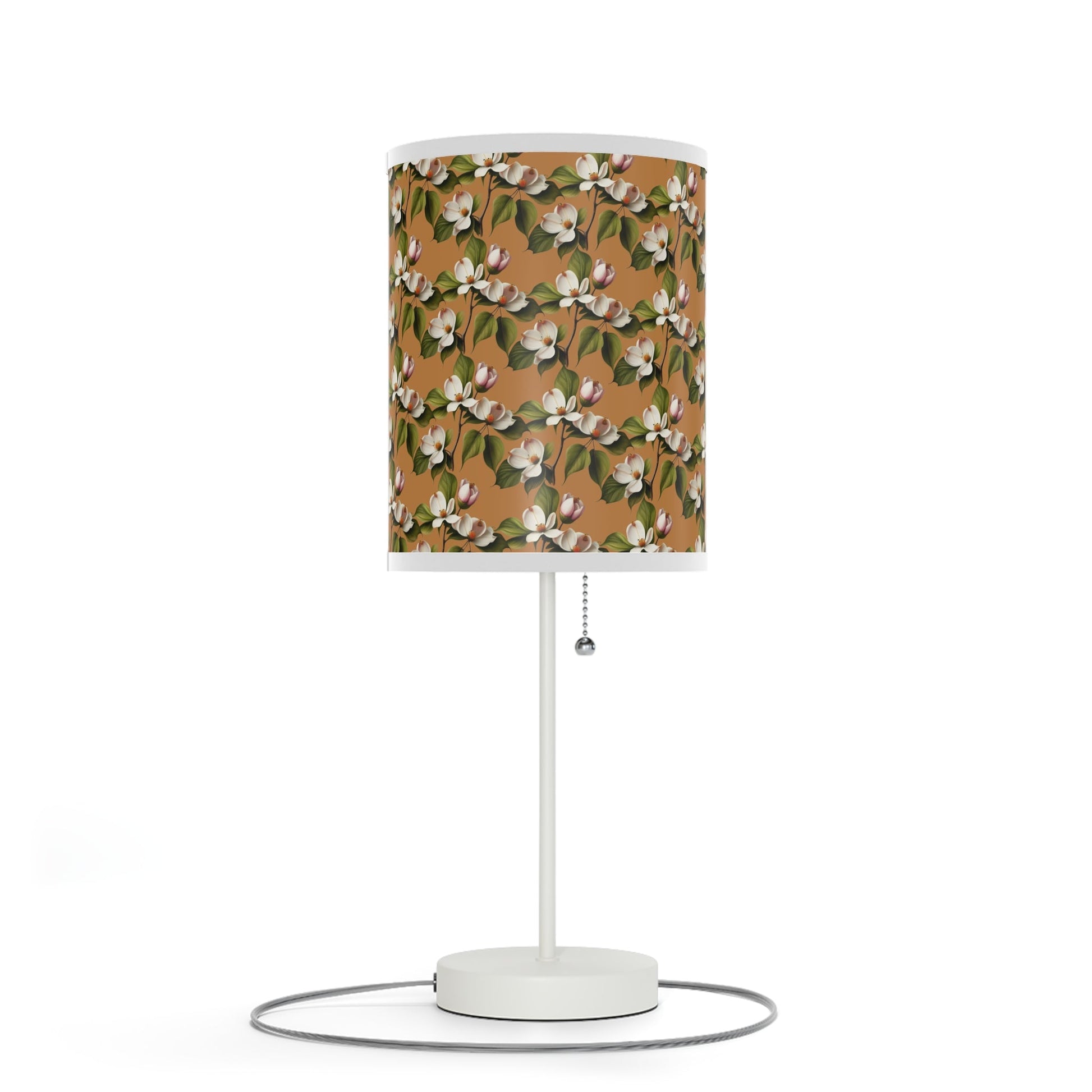 Dogwood Blossoms Lamp on a Stand - Ruppy's Creations