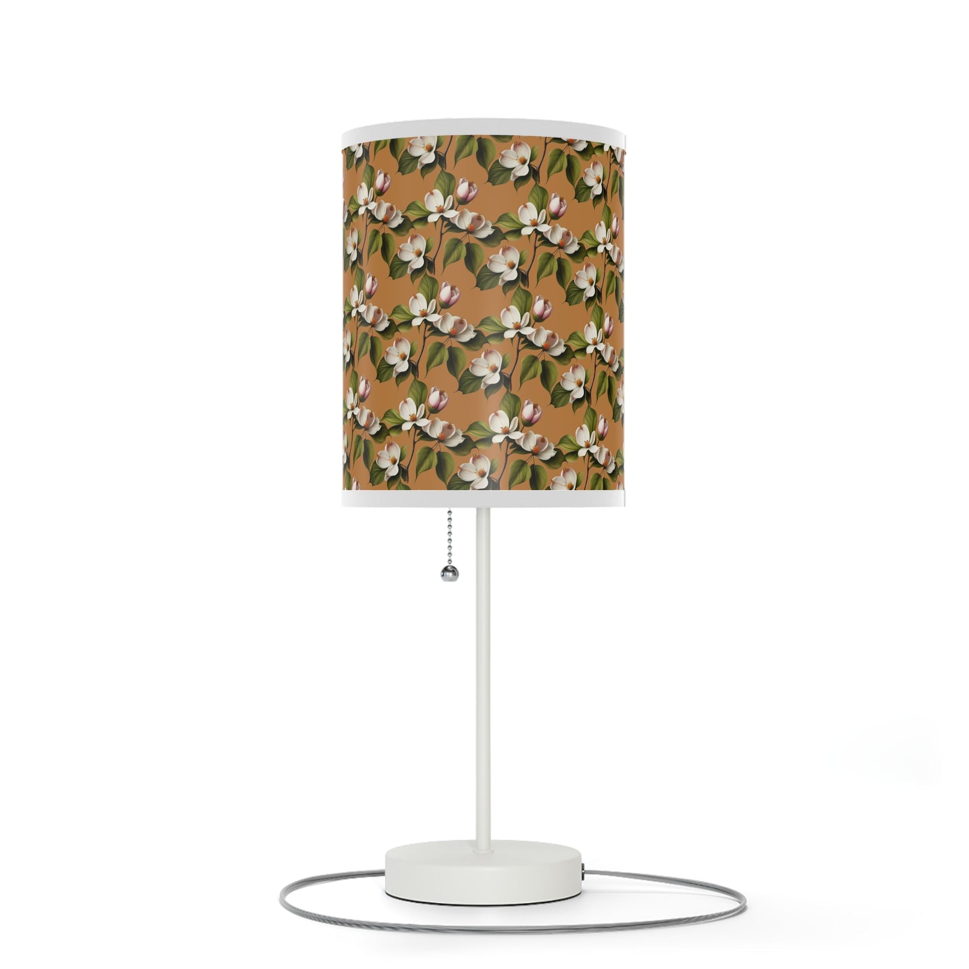 Dogwood Blossoms Lamp on a Stand - Ruppy's Creations