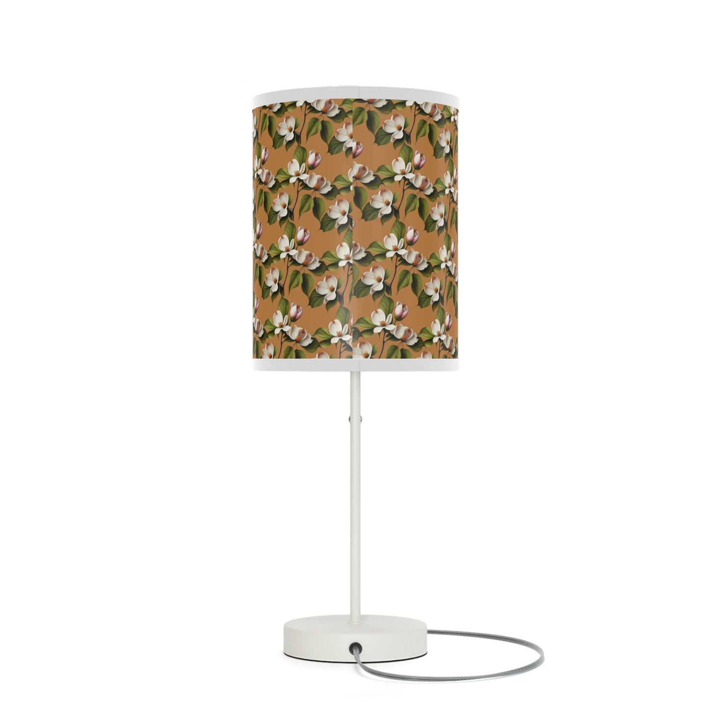 Dogwood Blossoms Lamp on a Stand - Ruppy's Creations