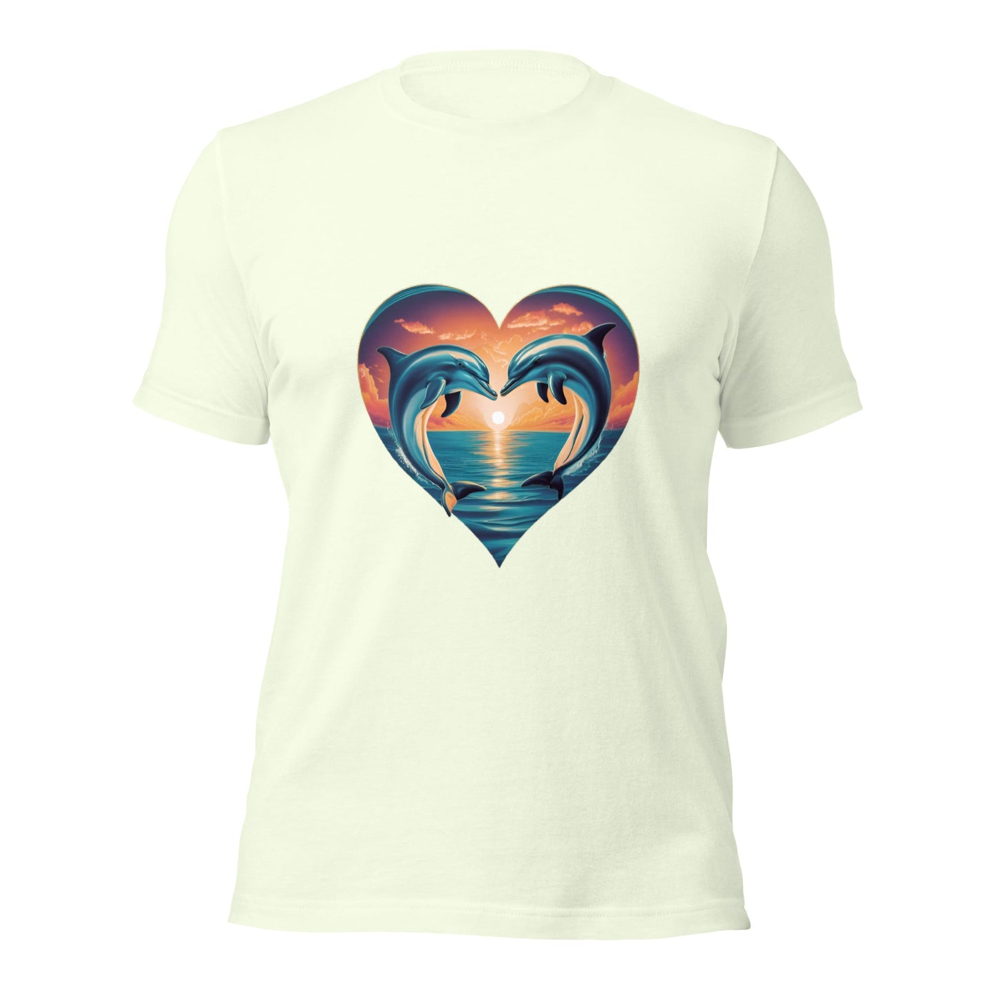 Dolphin Love Sunrise Women's T-shirt - Ruppy's Creations