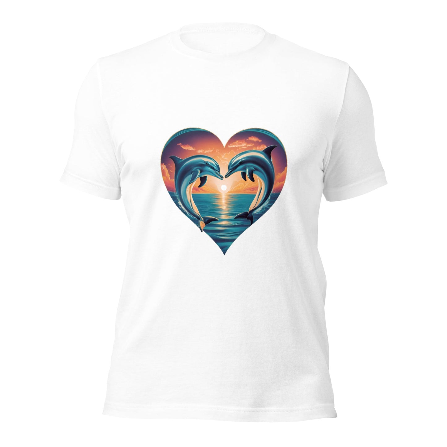 Dolphin Love Sunrise Women's T-shirt - Ruppy's Creations