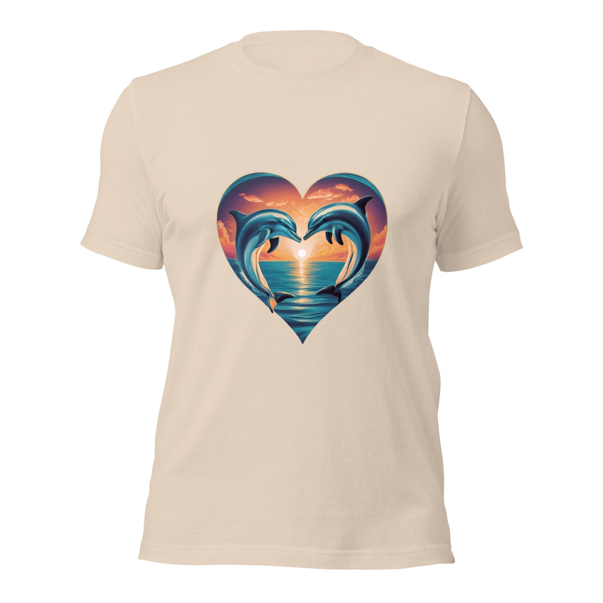 Dolphin Love Sunrise Women's T-shirt - Ruppy's Creations