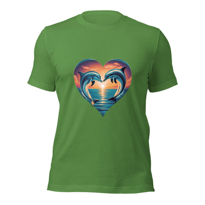 Dolphin Love Sunrise Women's T-shirt - Ruppy's Creations