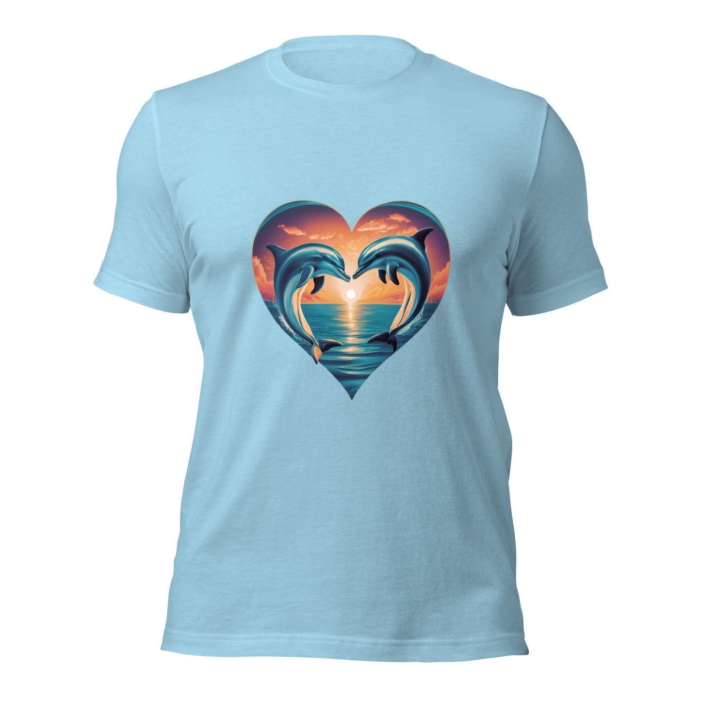 Dolphin Love Sunrise Women's T-shirt - Ruppy's Creations