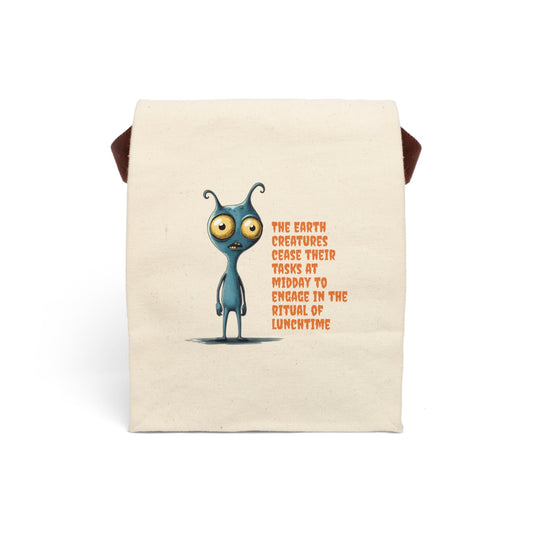 Earth Creatures Canvas Lunch Bag - Ruppy's Creations