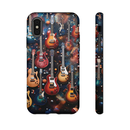 Electric Guitars in Space Tough Phone Case - Ruppy's Creations