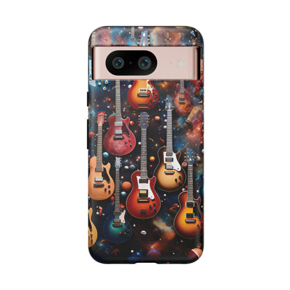 Electric Guitars in Space Tough Phone Case - Ruppy's Creations