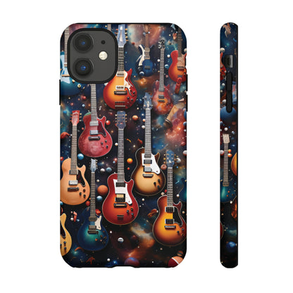 Electric Guitars in Space Tough Phone Case - Ruppy's Creations