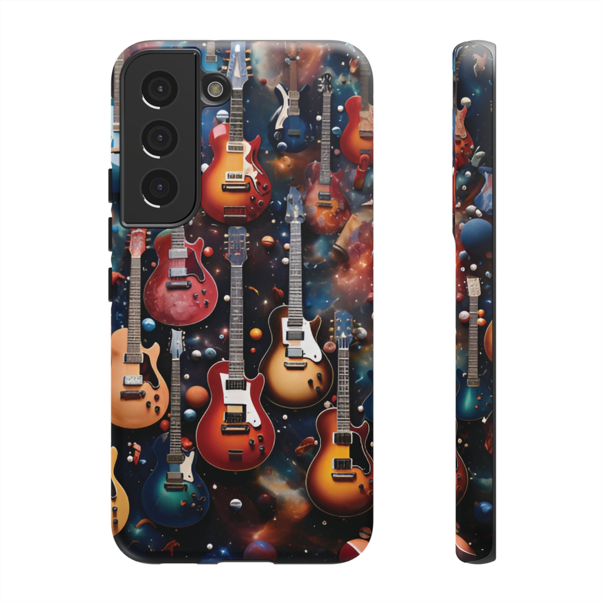 Electric Guitars in Space Tough Phone Case - Ruppy's Creations