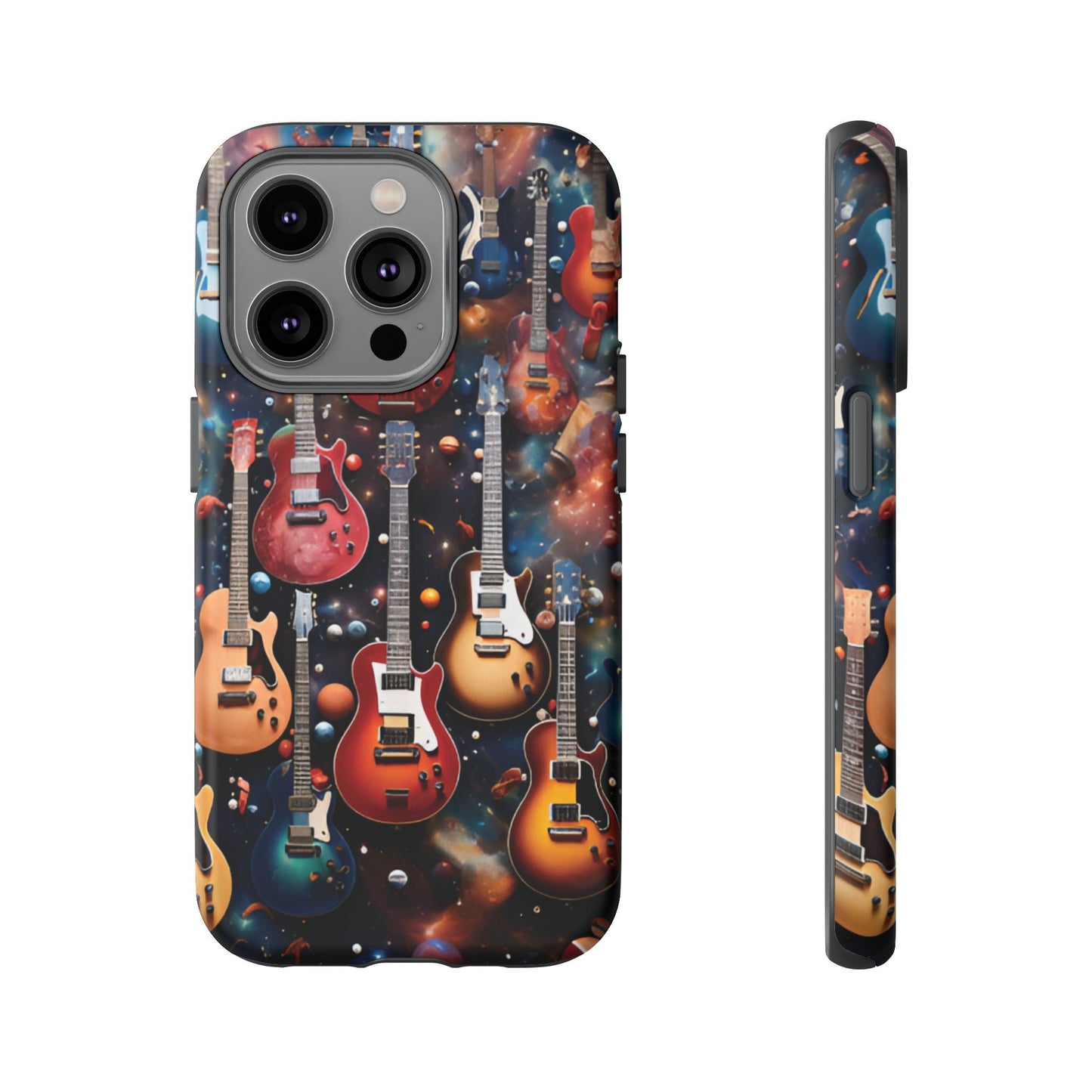 Electric Guitars in Space Tough Phone Case - Ruppy's Creations