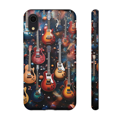 Electric Guitars in Space Tough Phone Case - Ruppy's Creations