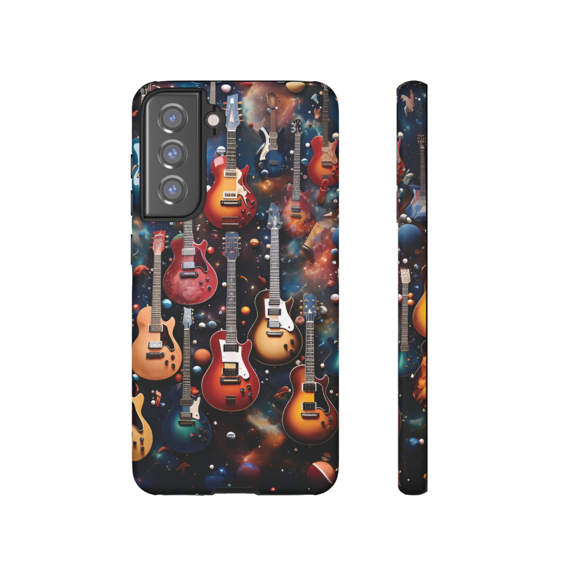 Electric Guitars in Space Tough Phone Case - Ruppy's Creations