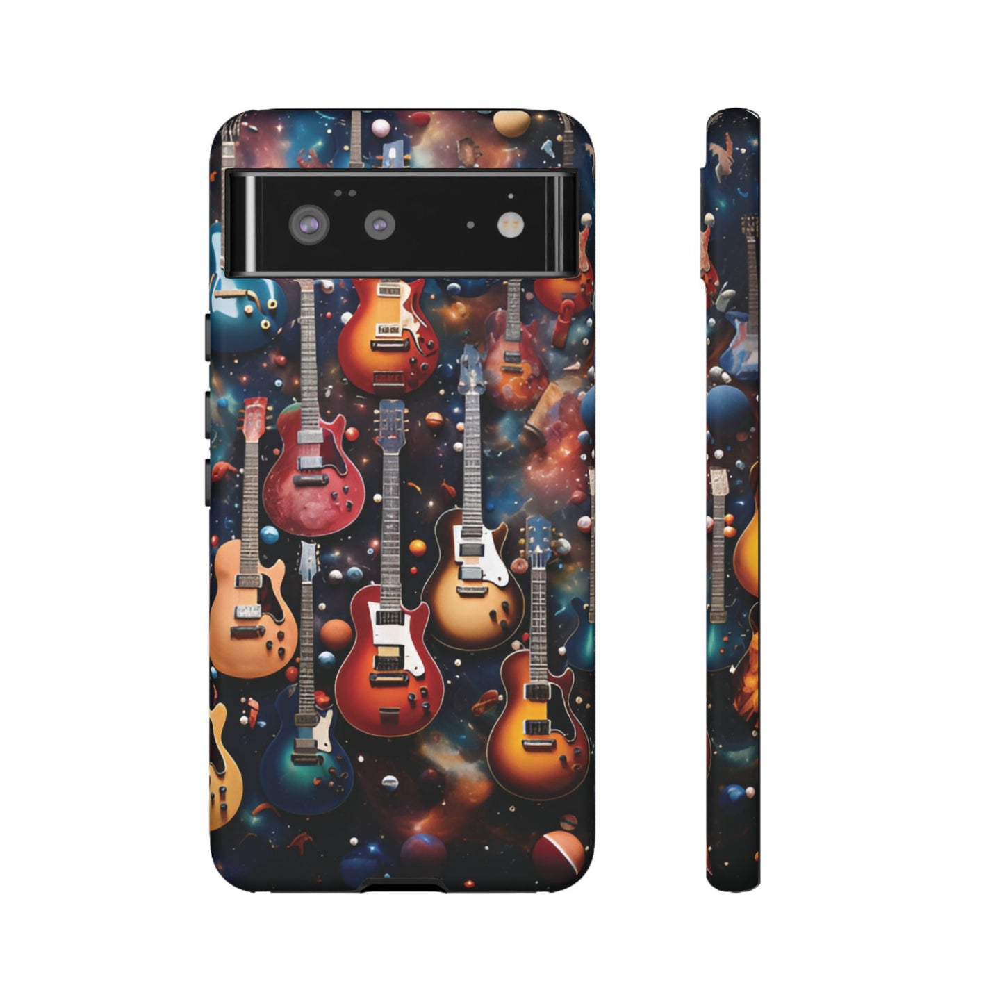 Electric Guitars in Space Tough Phone Case - Ruppy's Creations