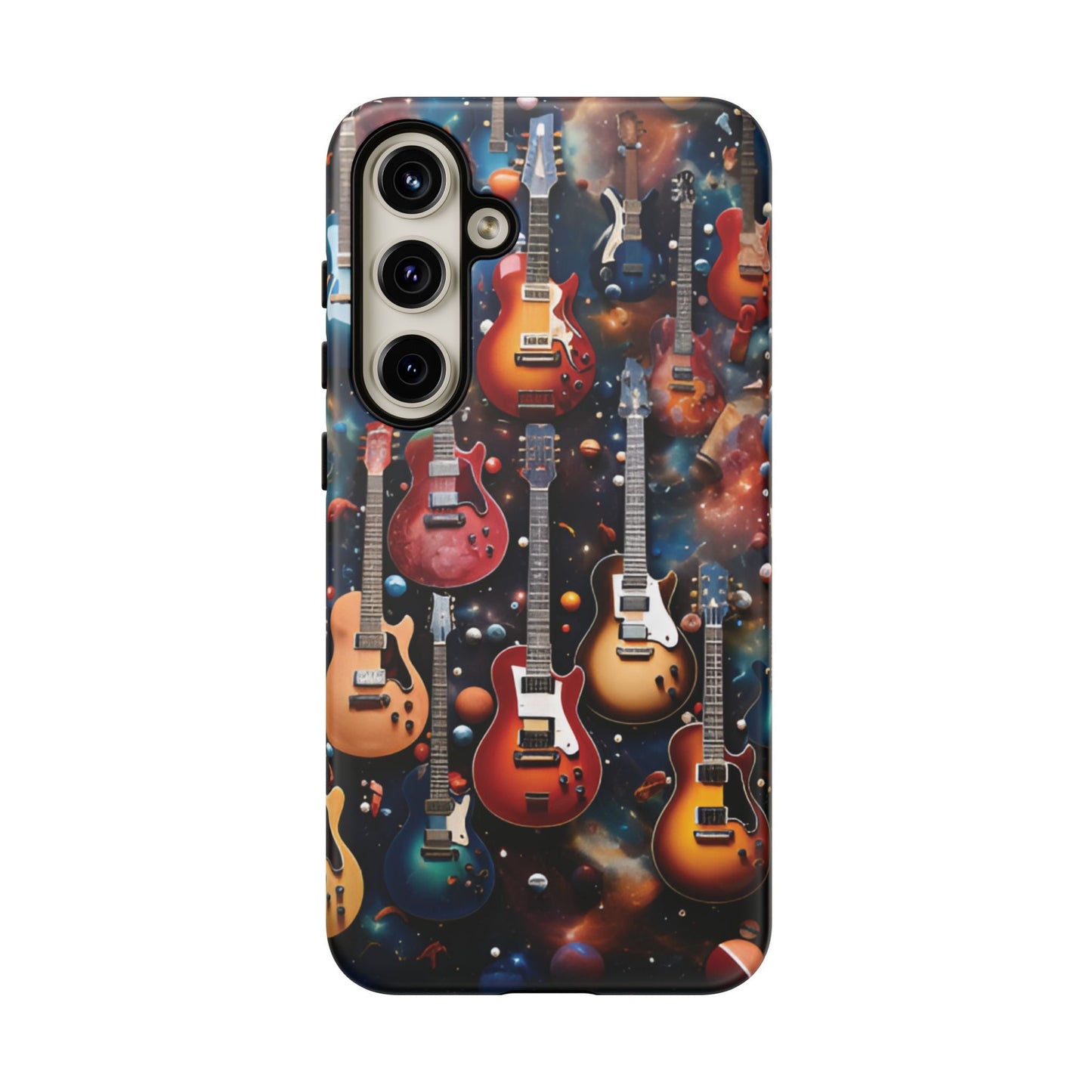 Electric Guitars in Space Tough Phone Case - Ruppy's Creations