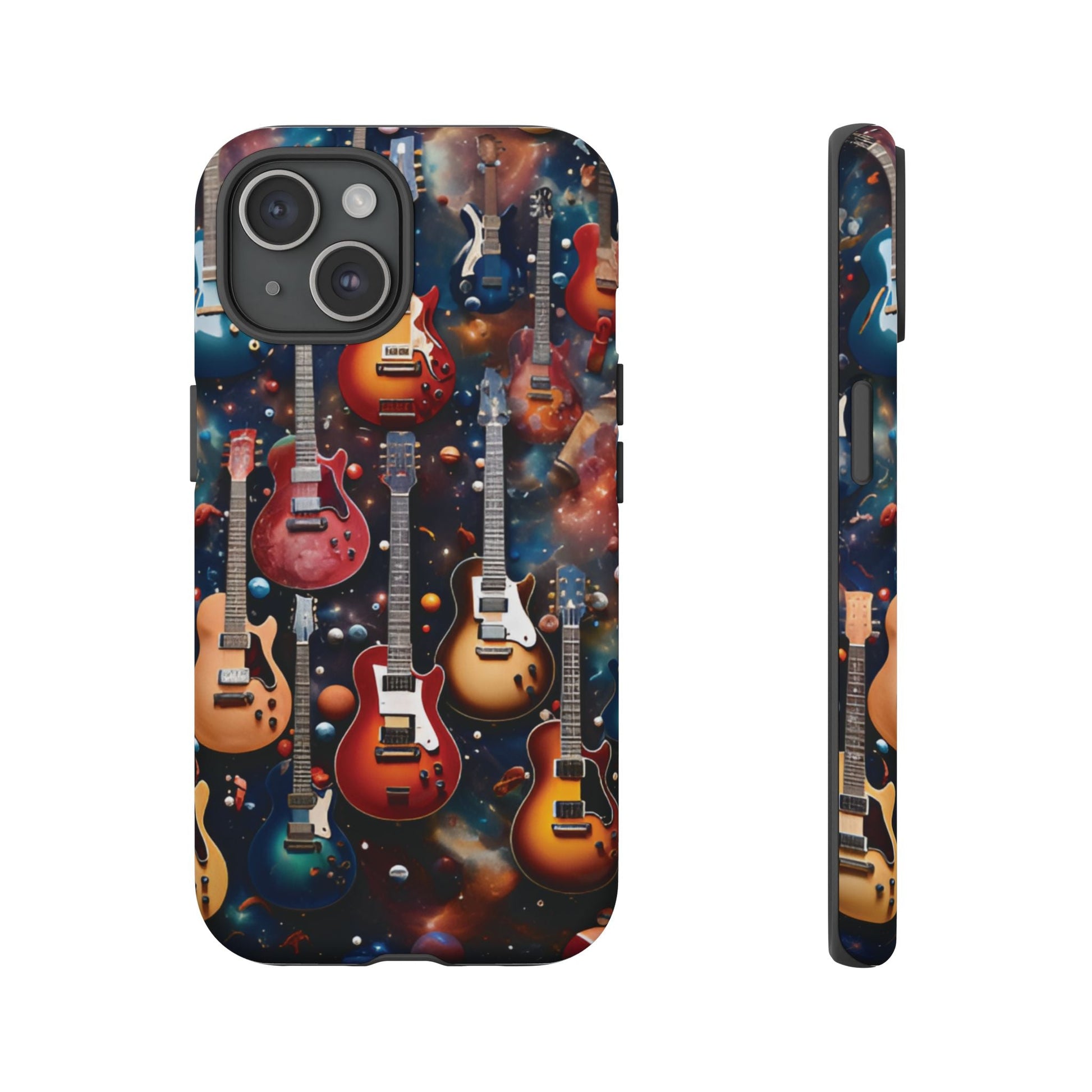 Electric Guitars in Space Tough Phone Case - Ruppy's Creations