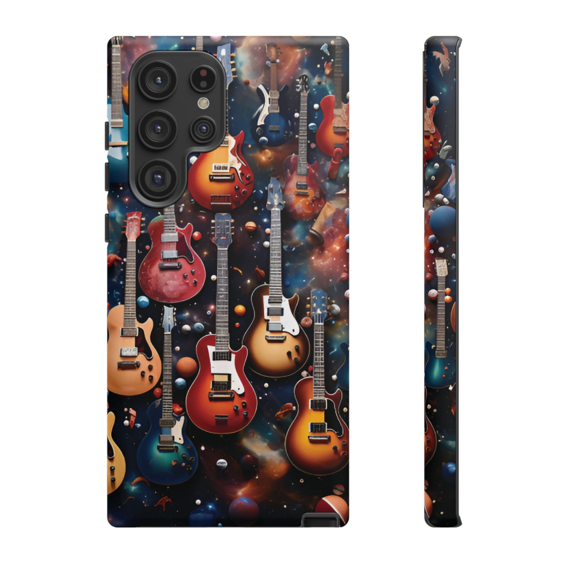 Electric Guitars in Space Tough Phone Case - Ruppy's Creations