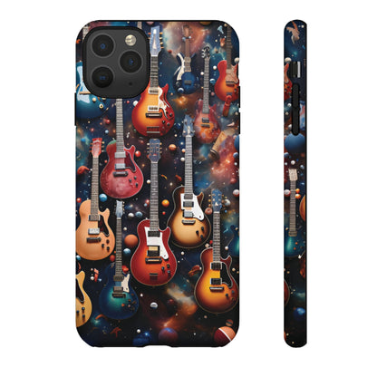 Electric Guitars in Space Tough Phone Case - Ruppy's Creations