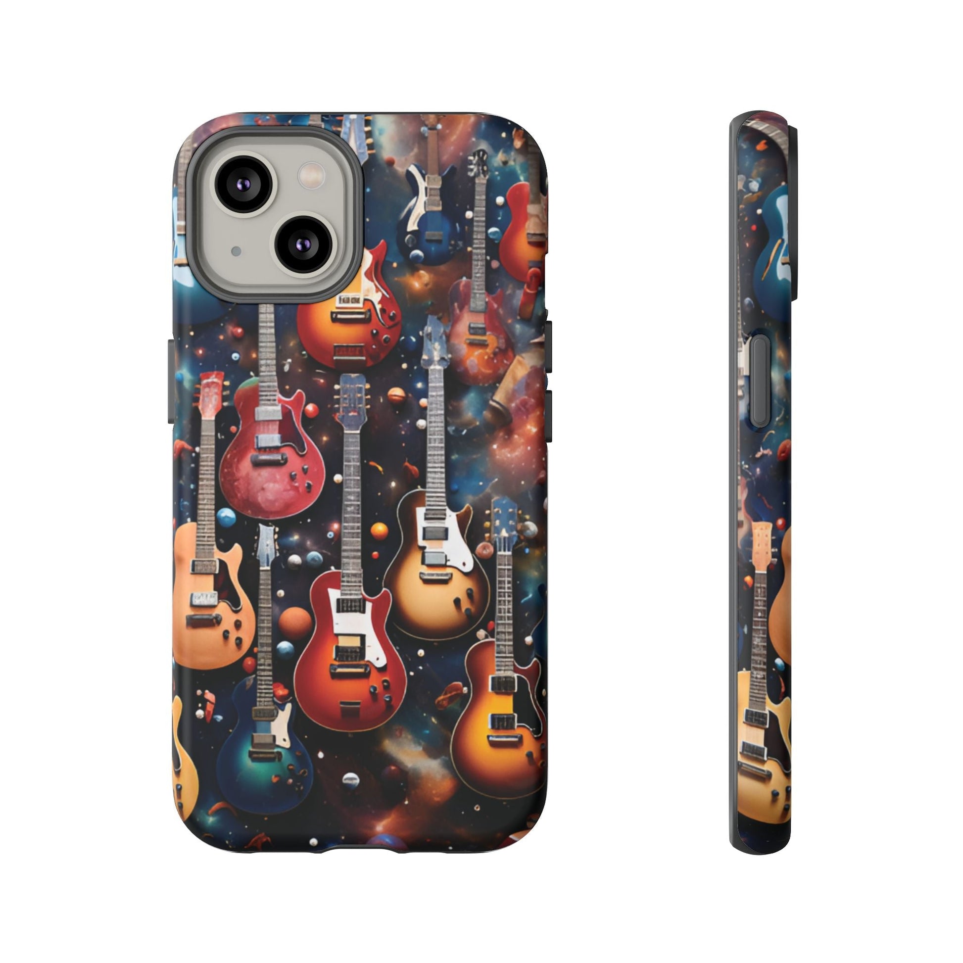 Electric Guitars in Space Tough Phone Case - Ruppy's Creations