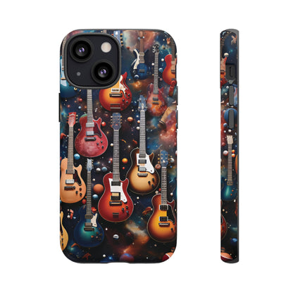 Electric Guitars in Space Tough Phone Case - Ruppy's Creations