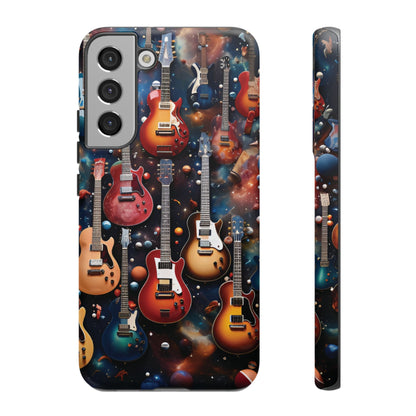 Electric Guitars in Space Tough Phone Case - Ruppy's Creations