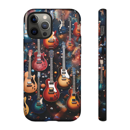 Electric Guitars in Space Tough Phone Case - Ruppy's Creations