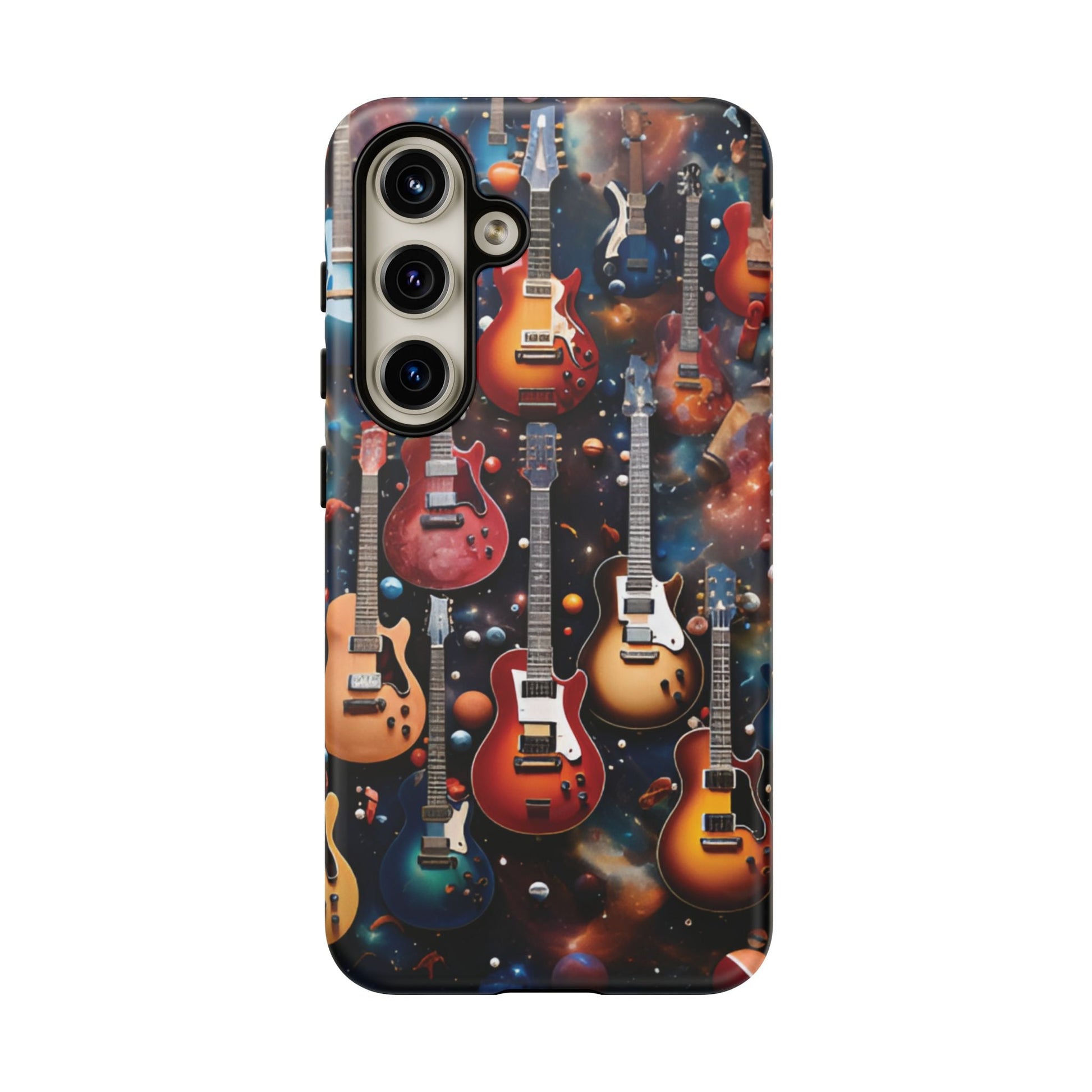 Electric Guitars in Space Tough Phone Case - Ruppy's Creations