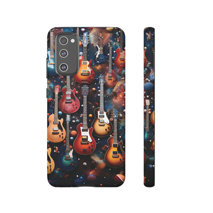 Electric Guitars in Space Tough Phone Case - Ruppy's Creations