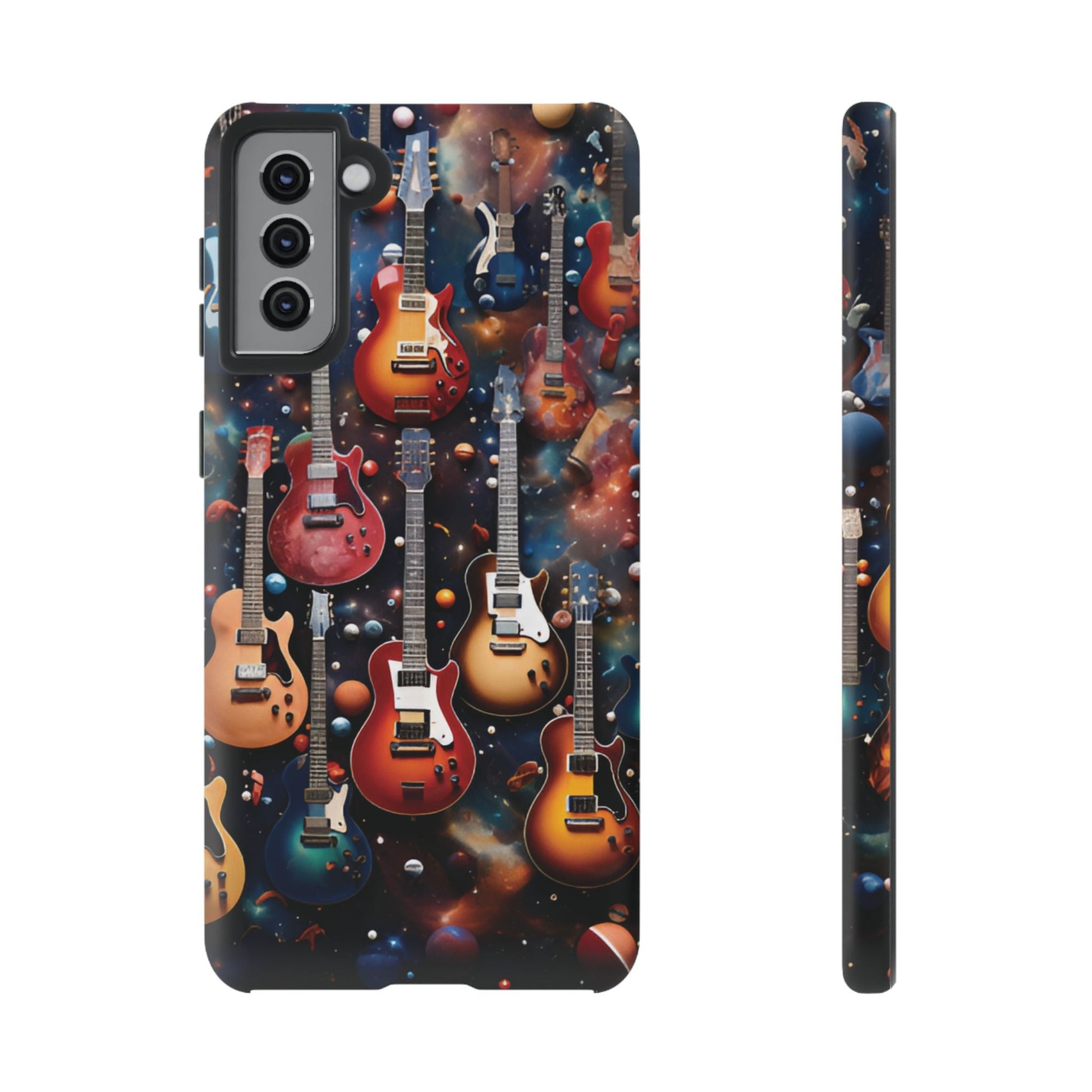 Electric Guitars in Space Tough Phone Case - Ruppy's Creations