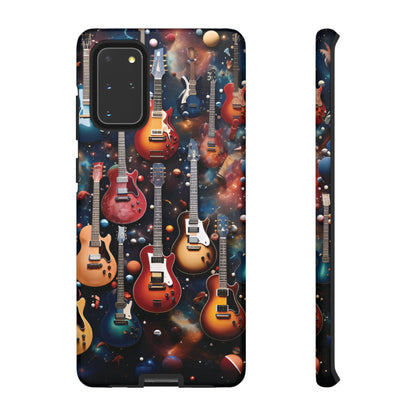 Electric Guitars in Space Tough Phone Case - Ruppy's Creations