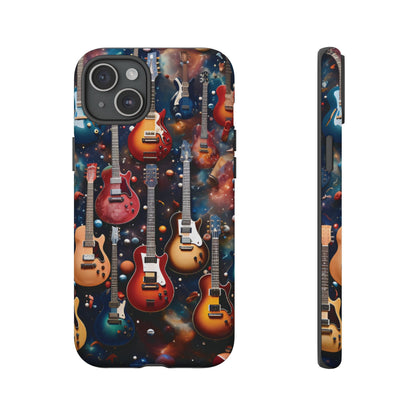 Electric Guitars in Space Tough Phone Case - Ruppy's Creations