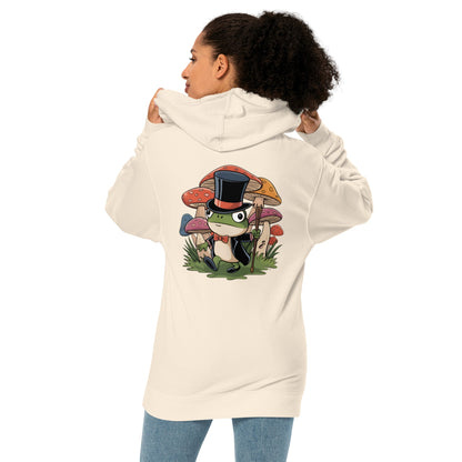 Enchanting Mr. Toad Women's Back - print Hoodie - Ruppy's Creations