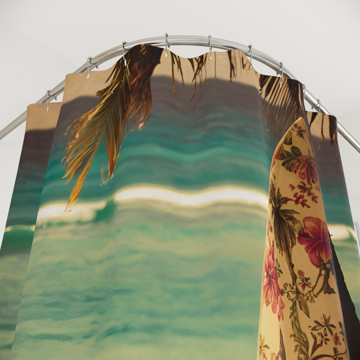 Endless Summer Polyester Shower Curtain - Ruppy's Creations