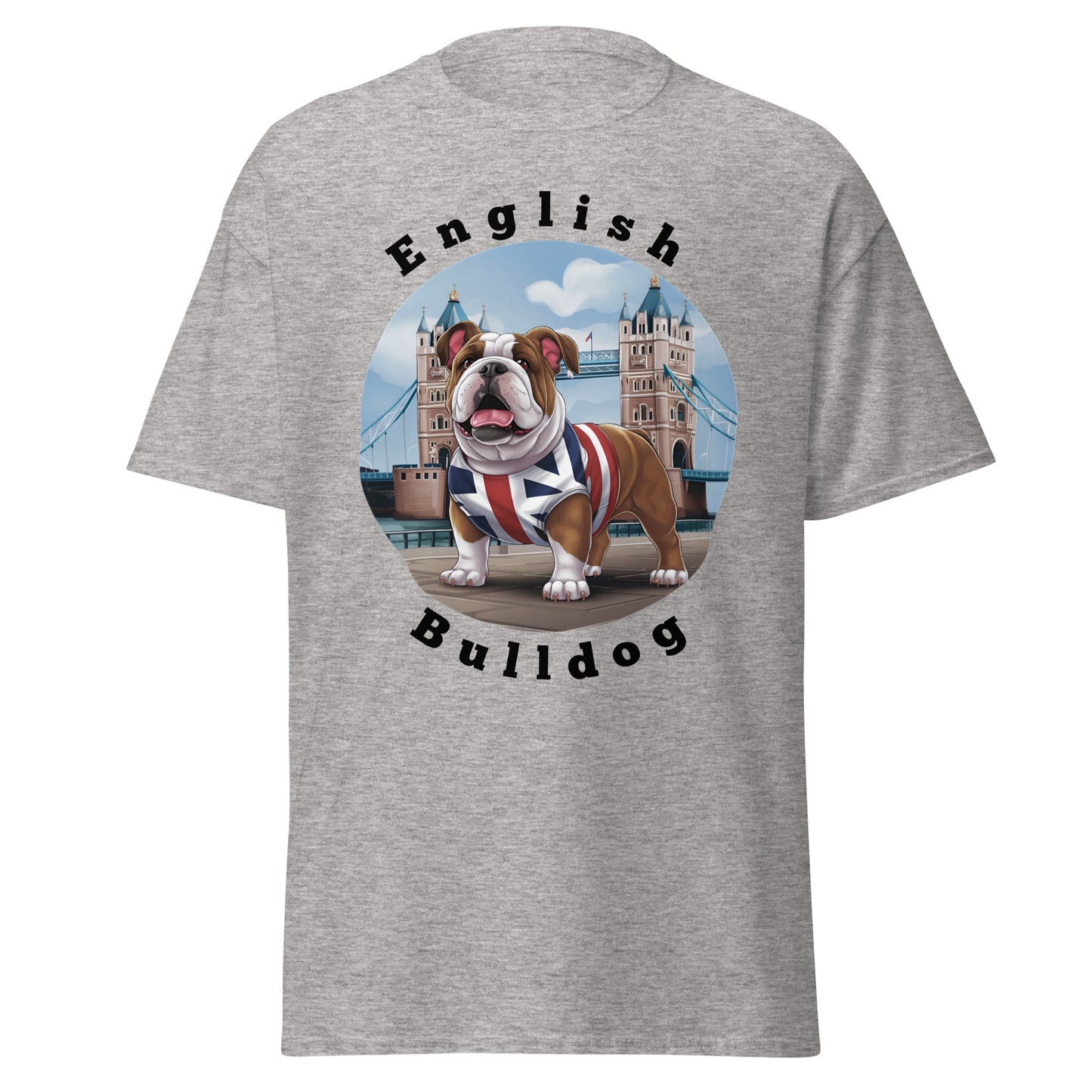 English Bulldog Unisex T - shirt - Ruppy's Creations