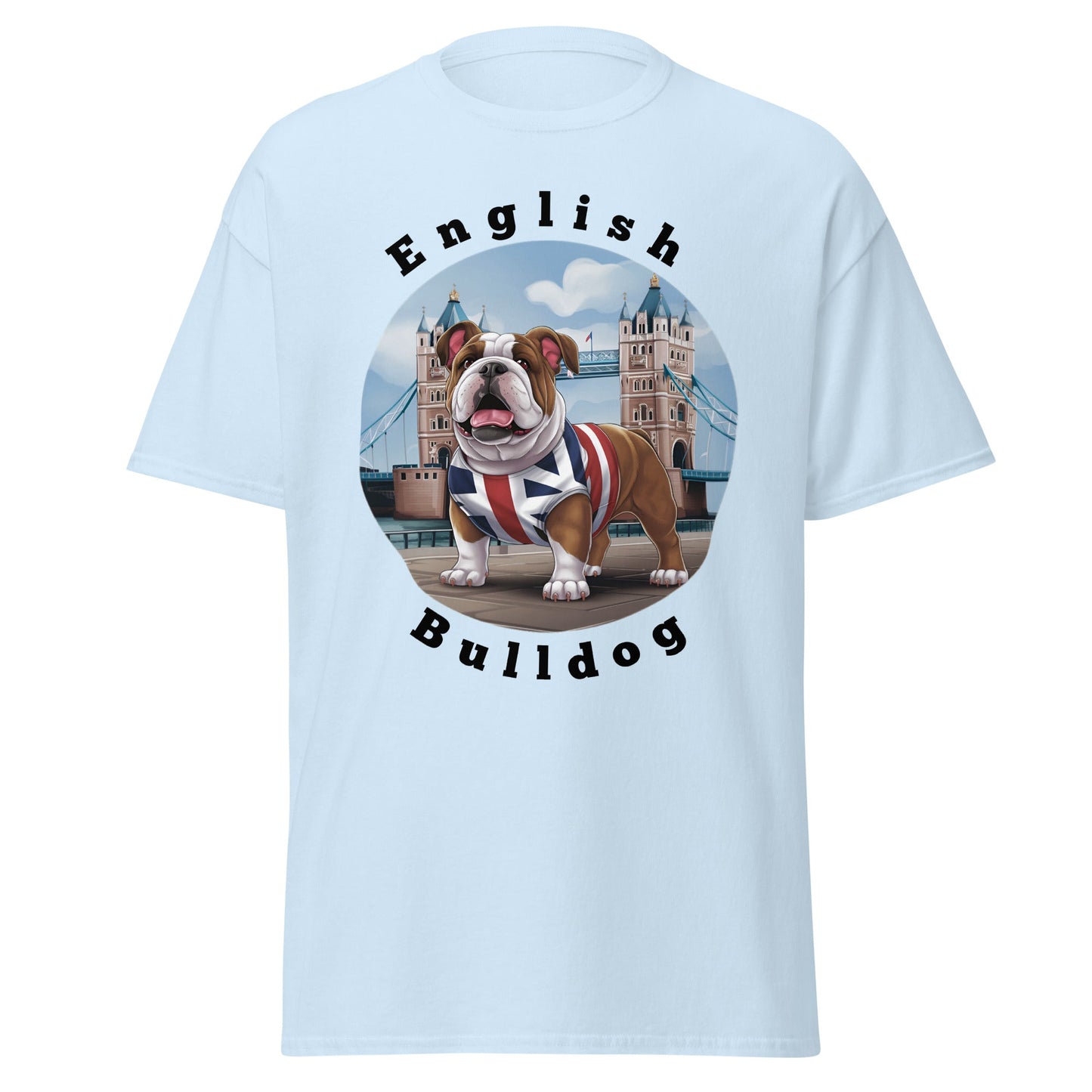 English Bulldog Unisex T - shirt - Ruppy's Creations