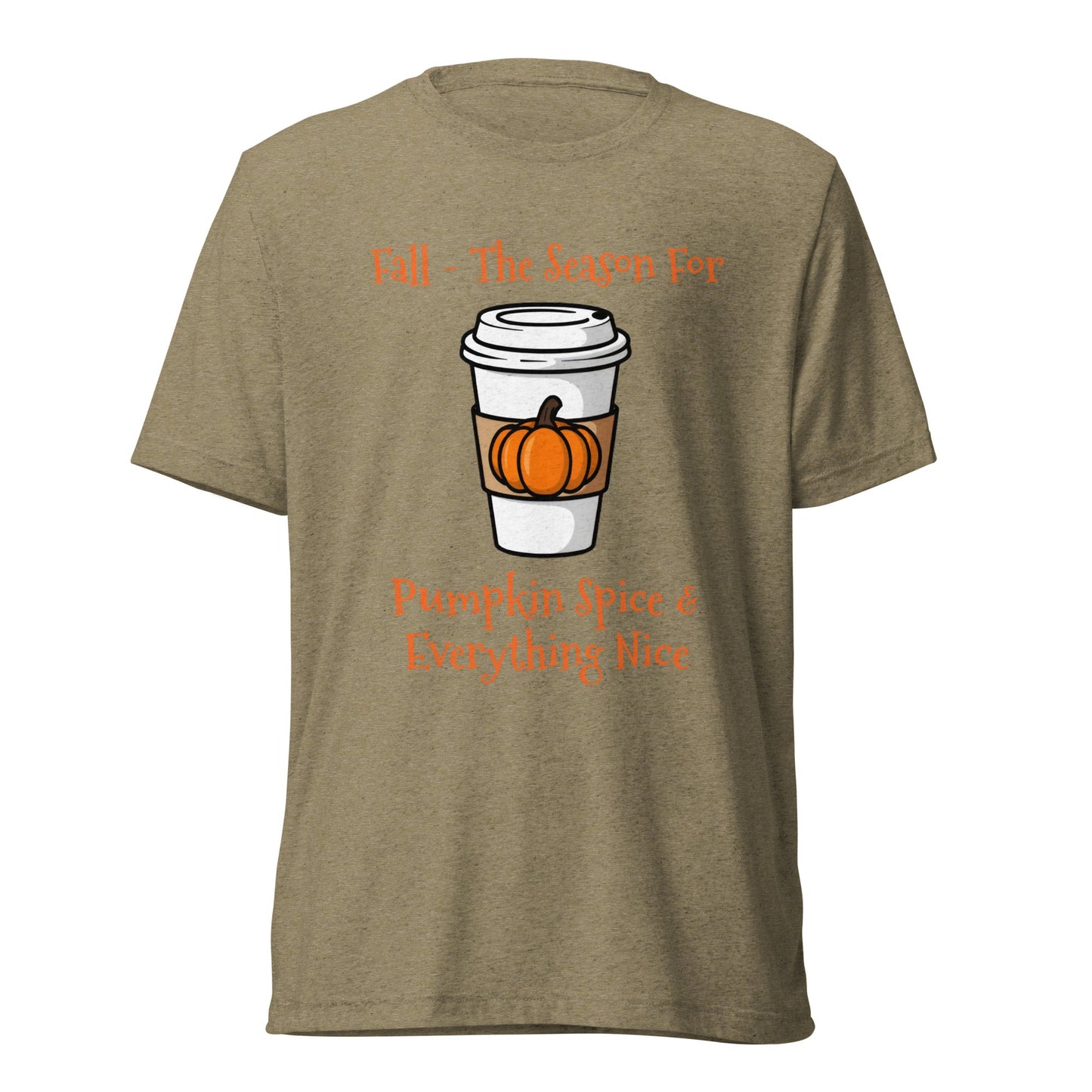 Fall Pumpkin Spice Short Sleeve T-shirt - Ruppy's Creations