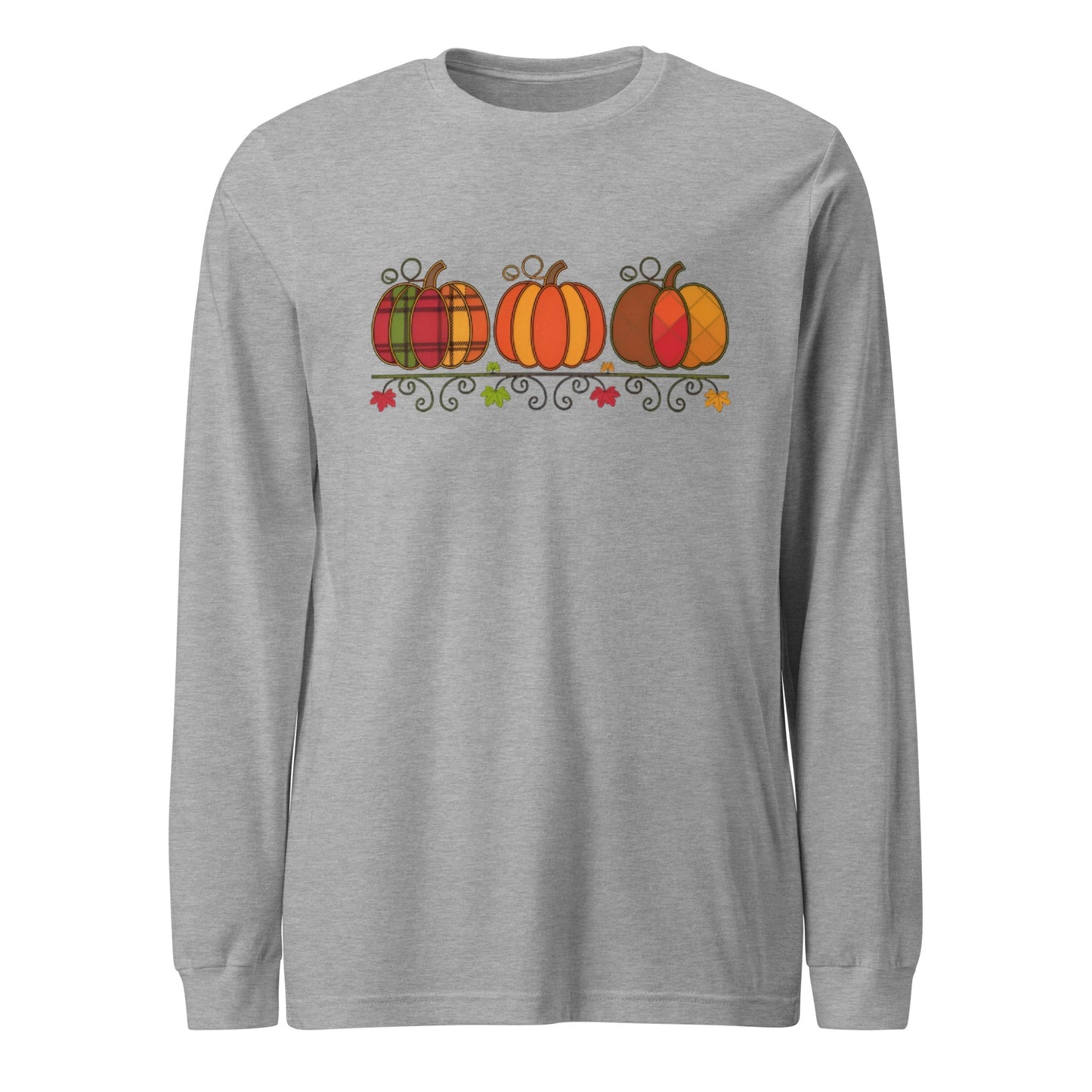 Fall Pumpkins Women's Long Sleeve Tee - Ruppy's Creations