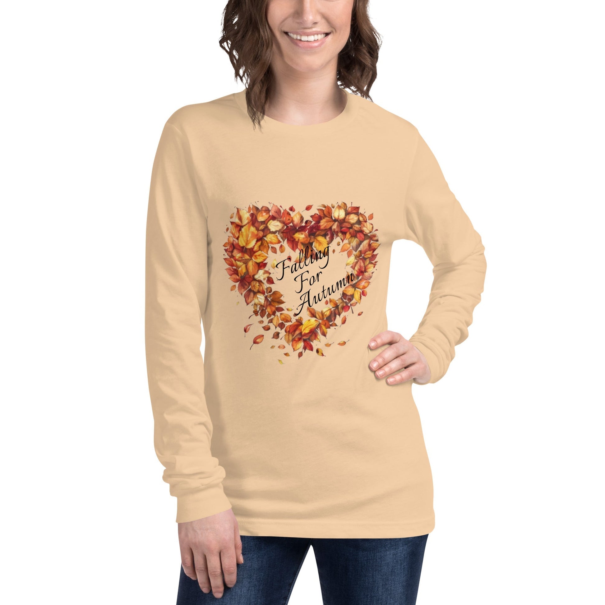 Falling For Autumn Women's Long Sleeve Tee - Ruppy's Creations