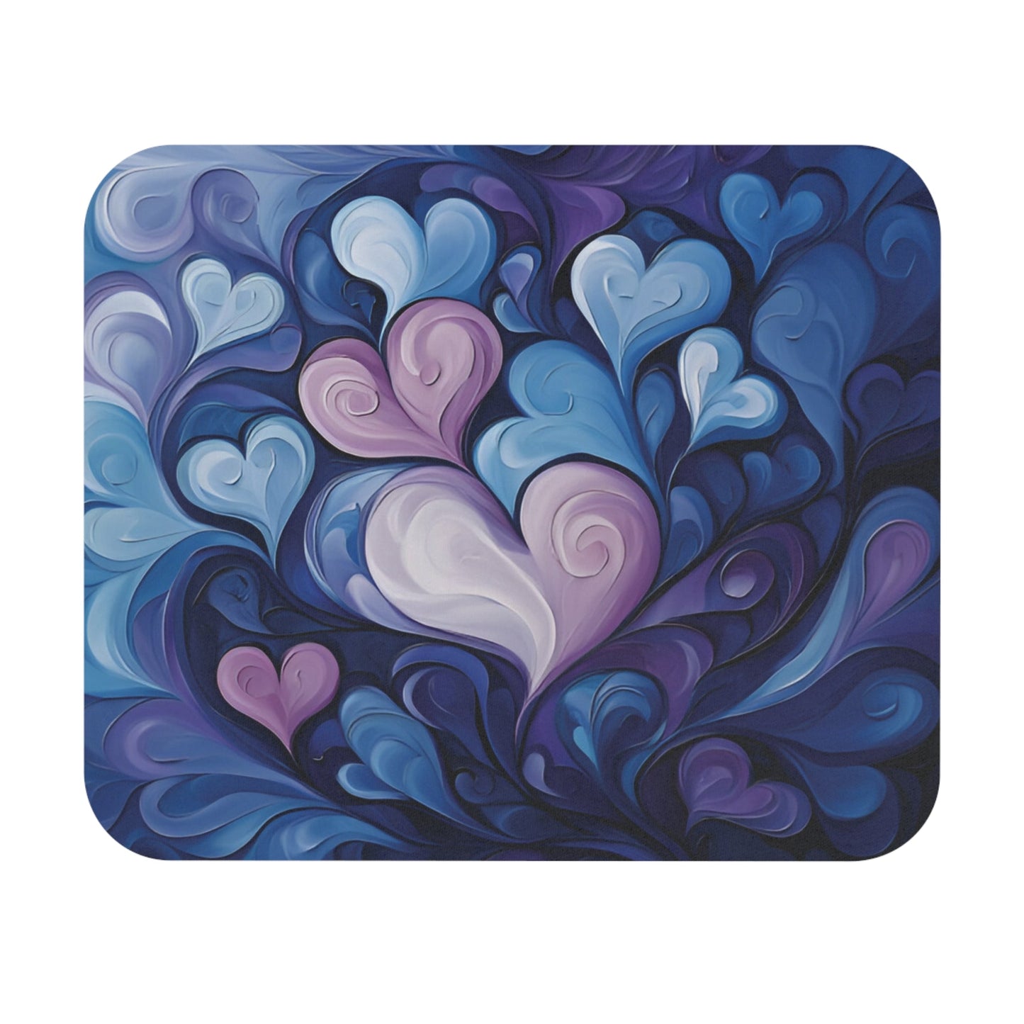 Fantasy Hearts Mouse Pad - Ruppy's Creations