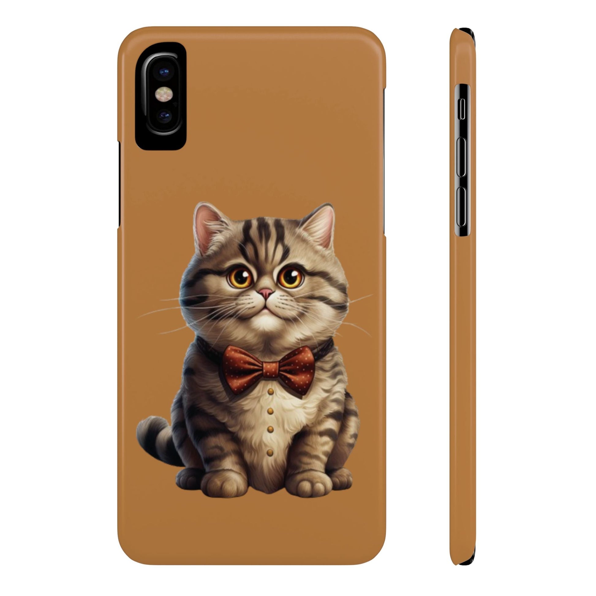 Fat Cat Slim Phone Case for I - Phone - Ruppy's Creations