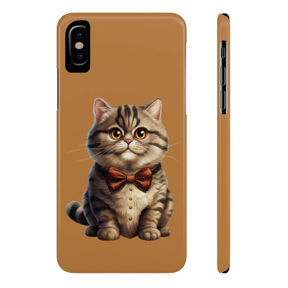 Fat Cat Slim Phone Case for I - Phone - Ruppy's Creations