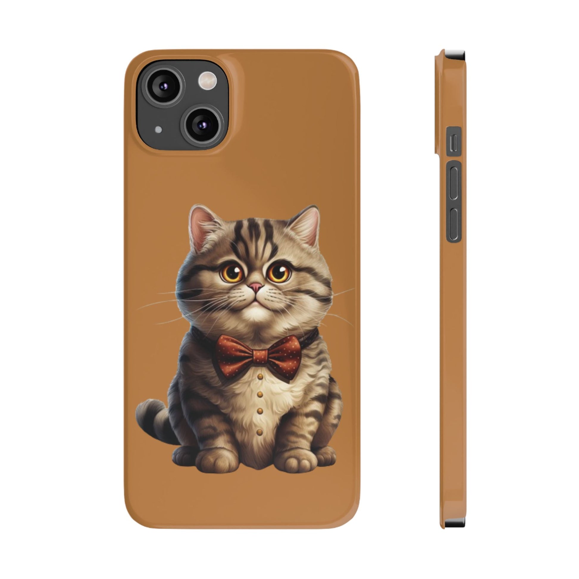 Fat Cat Slim Phone Case for I - Phone - Ruppy's Creations