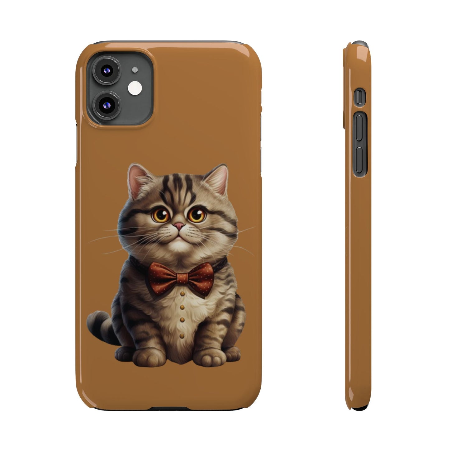 Fat Cat Slim Phone Case for I - Phone - Ruppy's Creations