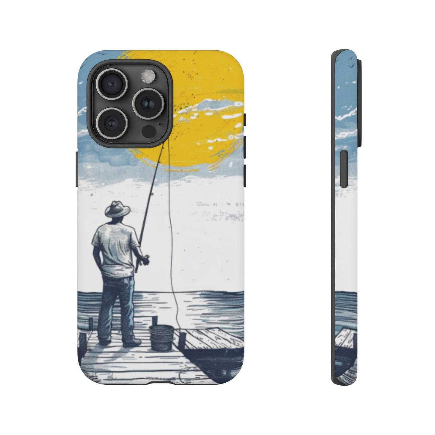 Fishermen Tough Cell Phone Case - Ruppy's Creations