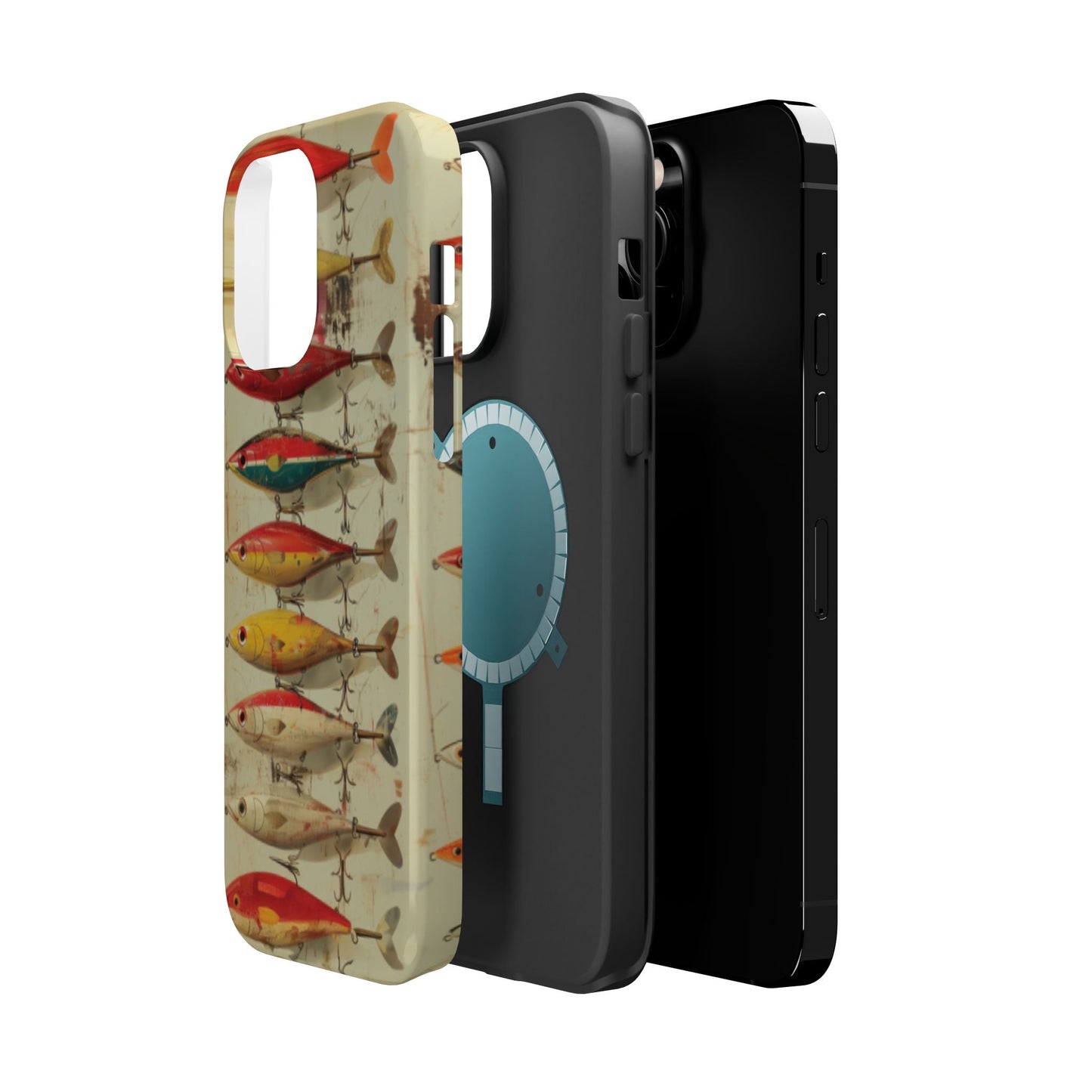 Fishing Lures MagSafe Tough iphone Case - Ruppy's Creations