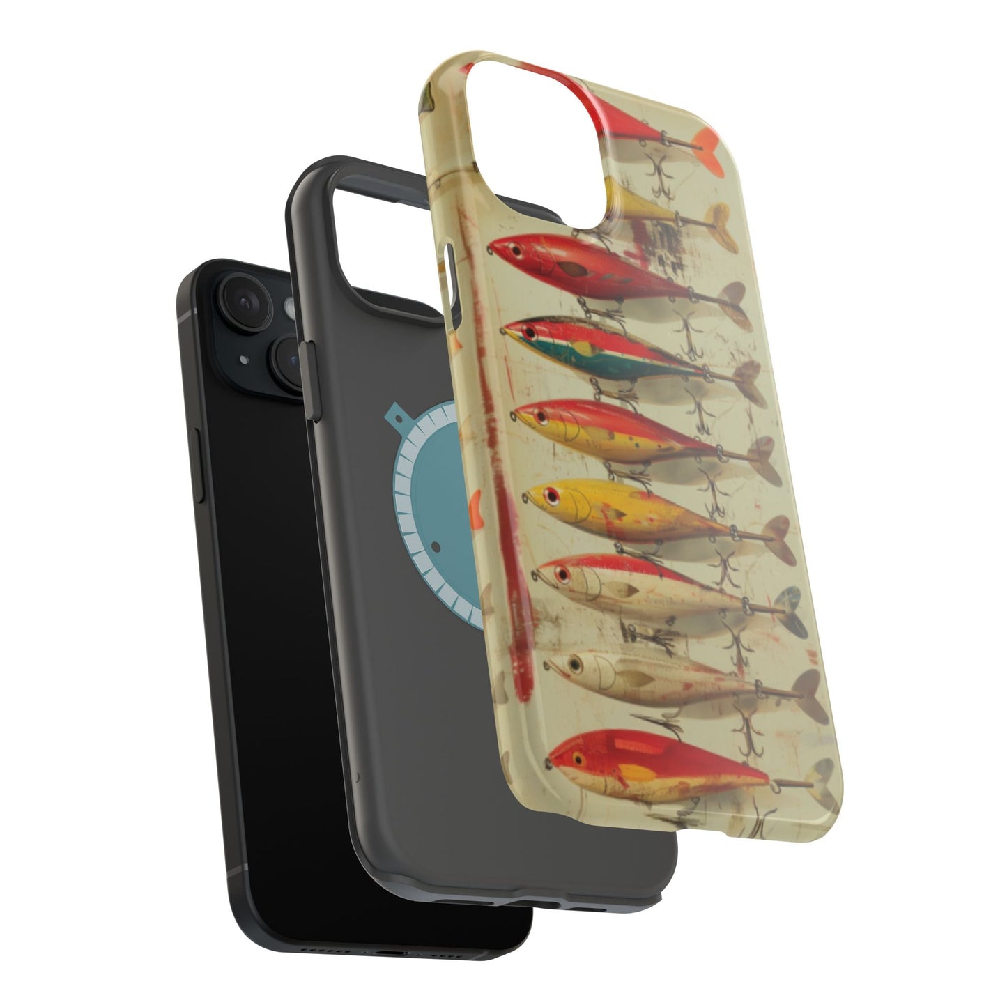 Fishing Lures MagSafe Tough iphone Case - Ruppy's Creations