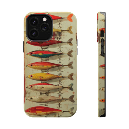 Fishing Lures MagSafe Tough iphone Case - Ruppy's Creations