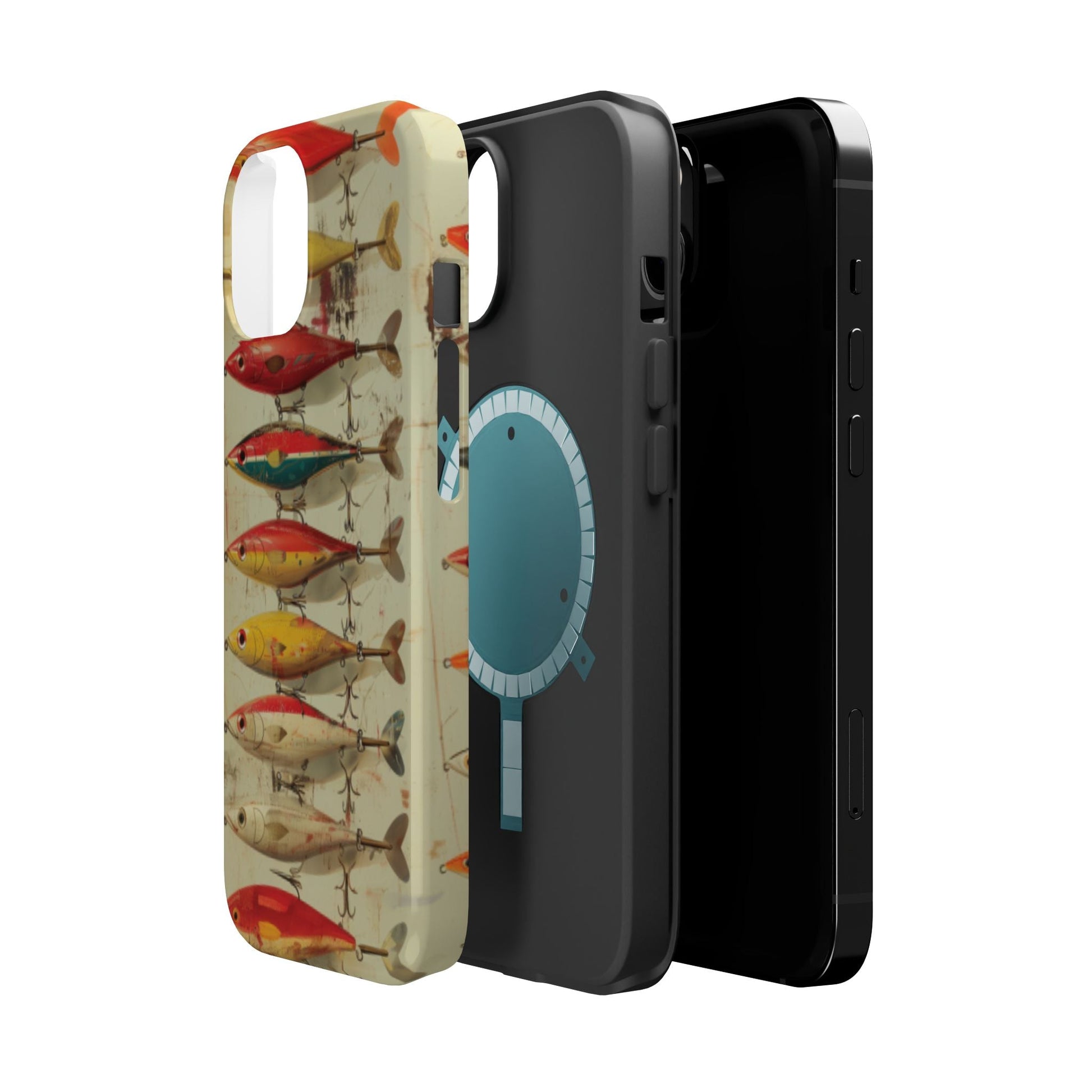 Fishing Lures MagSafe Tough iphone Case - Ruppy's Creations