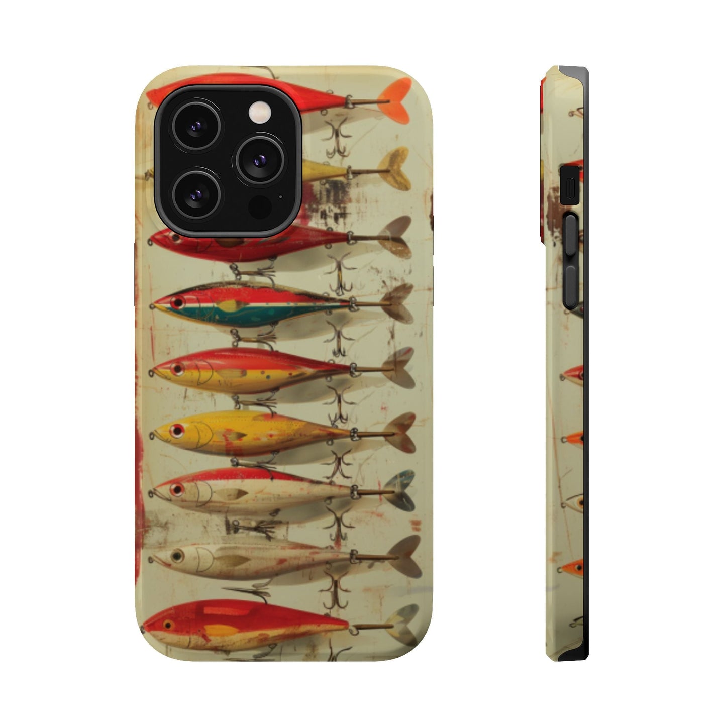 Fishing Lures MagSafe Tough iphone Case - Ruppy's Creations